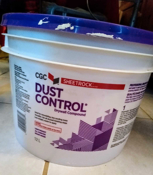 Drywall Compound 12L Dust Control in Floors & Walls in Chatham-Kent