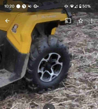 Used Rims and Tires off Can-am