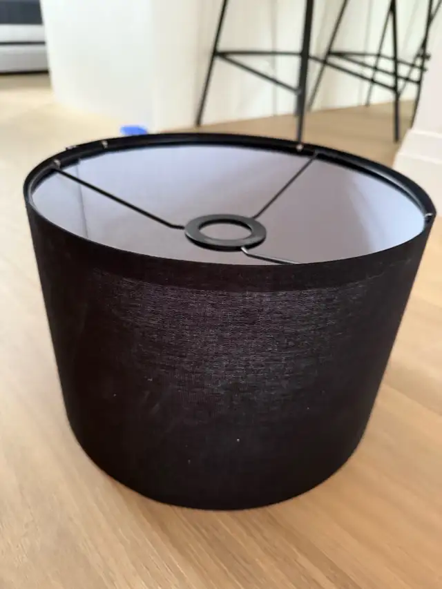 lamp shade - black  in Indoor Lighting & Fans in Oakville / Halton Region - Image 3