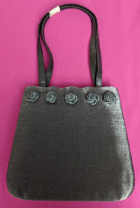 NEW Purse Bag Silver Grey