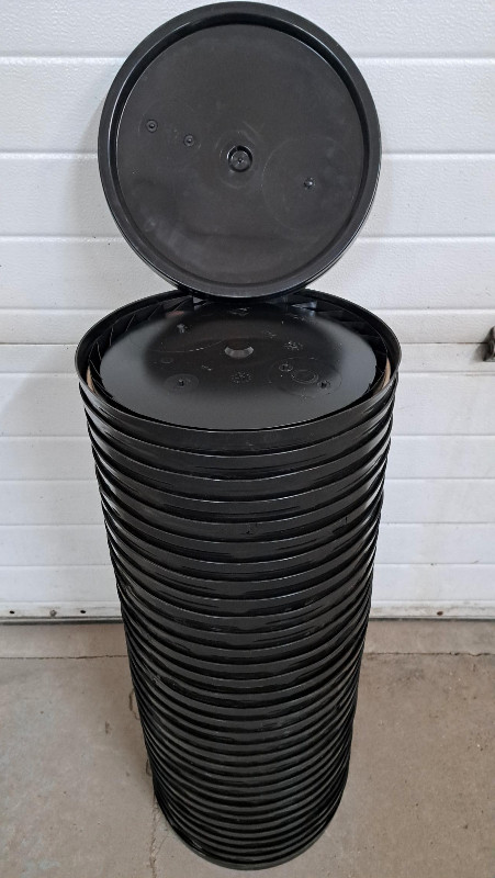 5 Gallon Bucket Lids. Black. $6.99 per each. in Storage Containers in Lethbridge