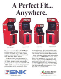 Neo Geo MVS Arcade cabinet