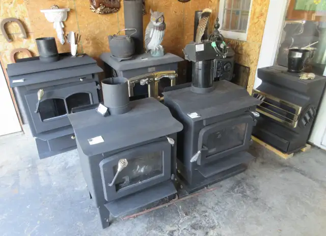 Good Used Wood Stoves / Woodstoves.  OS. in Fireplace & Firewood in Owen Sound - Image 2