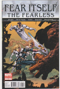 Marvel Comics - Fear Itself: The Fearless - Issue #1B Variant.