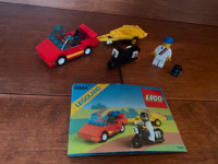 Vintage Lego #6644 (1990) Road Rebel Motorcycle