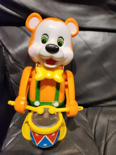 vintage original wind up toy works, View more