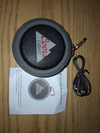 Coors light Bluetooth speaker, View more