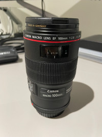 Canon ef 100mm f2.8L with uv filter 