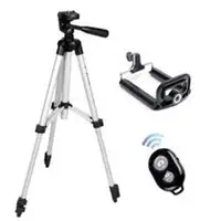 CELLPHONE CAMMERA TRIPOD STAND AND REMOTE