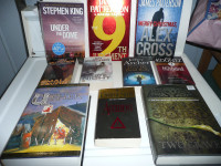 FICTION BOOKS - various genres - $3.00 each