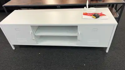 TV Stand for 55 60 inch TV, Metal TV Cabinet Modern Mid Century , View more