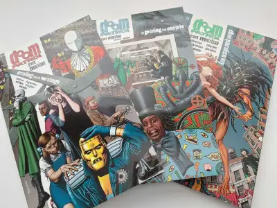 Grant Morrison comics, graphic novels, books. Buy some or all. Complete The Invisibles set (original...