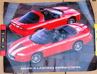 2002 Camaro 35 anniversary poster