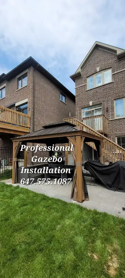 Professional Gazebo Installation , View more