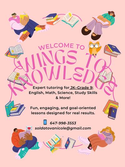 Boost Grades with Expert Tutoring! JK-Gr9 | Math English Science, View more