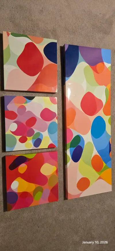 Wall art painting from IKEA, like new condition, 20$
