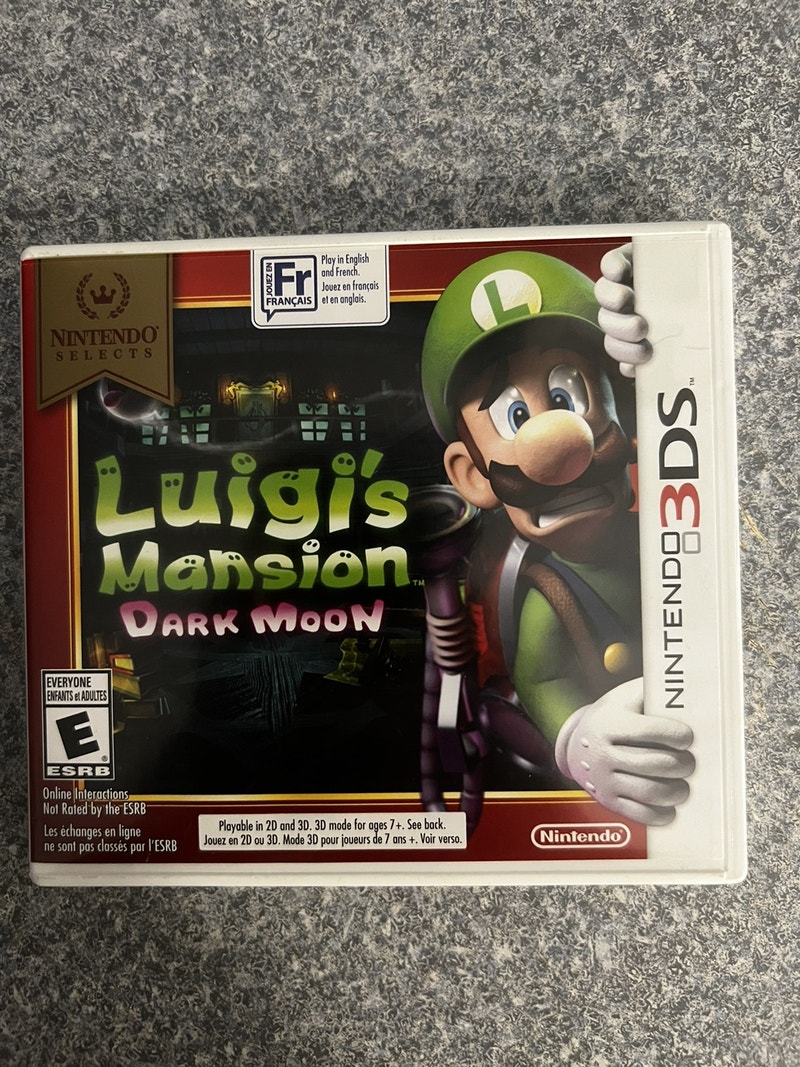 Luigis mansion dark moon for the Nintendo 3DS Nintendo Switch St