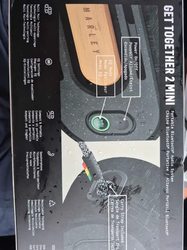 House of Marley Get Together 2 Mini in Speakers in Regina - Image 3