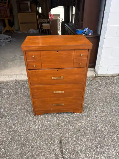 Free delivery used antique Vintage Wooden Dresser, View more