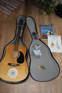 Denver Acoustic Guitar - with accessories