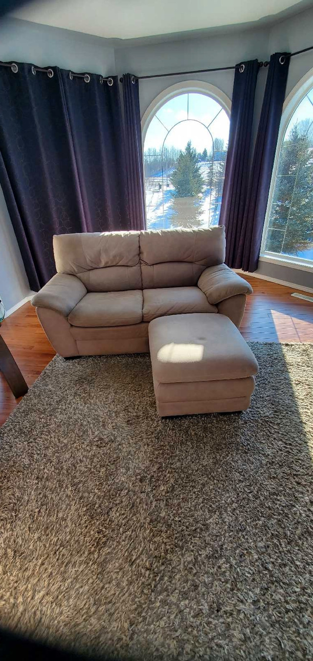 Couch, loveseat, chair and 2 ottomans  in Couches & Futons in St. Albert - Image 2