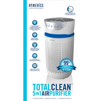 HOMEDICS TotalClean 5-In-1 Tower Small Room Air Purifier