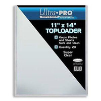 Ultra Pro ........ 11" x 14" ........ TOP LOADERS