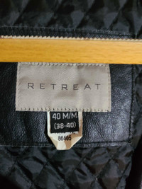 Retreat Mens Leather Jacket