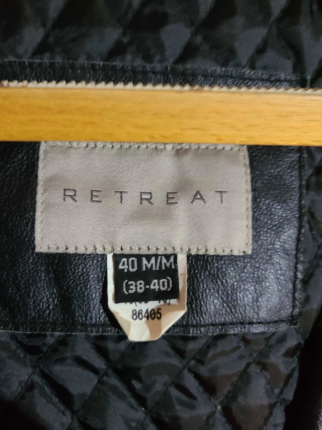 Retreat Mens Leather Jacket in Men's in Oshawa / Durham Region