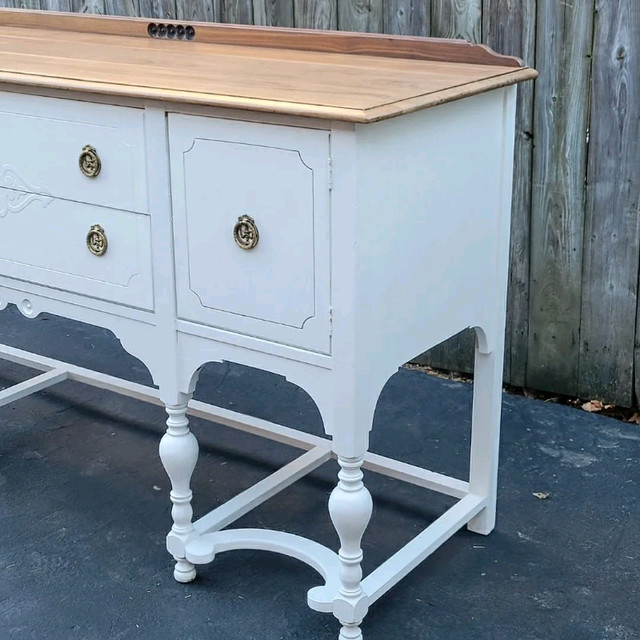 Antique Sideboard Buffet Kitchen Island.TV Stand. Hutches