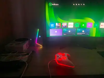 Monitor, Gaming Desk, Gaming Chair, Xbox, Xbox Speakers, View more