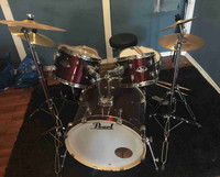 Pro pearl drum kit 