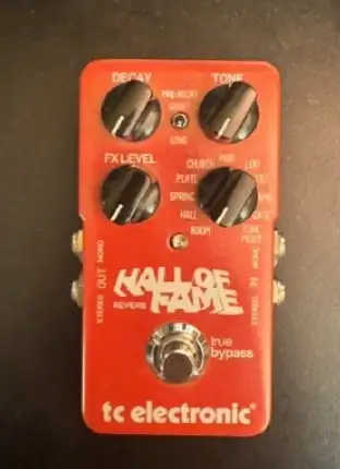 TC Electric - Hall of Fame - Reverb - Guitar Pedal, View more
