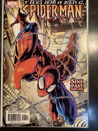 Amazing Spider Man #509 “Sins Past #1”! In unread, very high grade copy. $10 Pick up only in Bolton,...