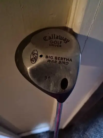 Callaway Big Bertha Warbird Driver 9 degrees