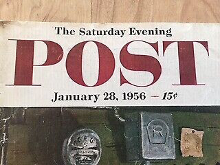 The Saturday Evening POST, January 28, 1956 - 15c; 116 pages in Arts & Collectibles in Vernon - Image 2