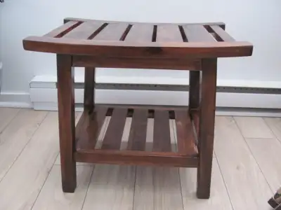 New Price *** Small Bench - Petit banc *** Nouveau prix, View more