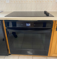 Whirlpool oven - Jenn-air stove top