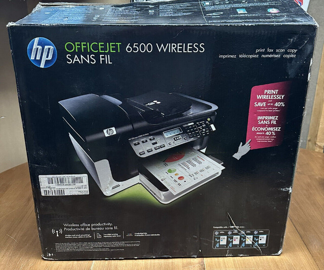 HP Officejet 6500 Wireless in Printers, Scanners & Fax in St. Albert - Image 3