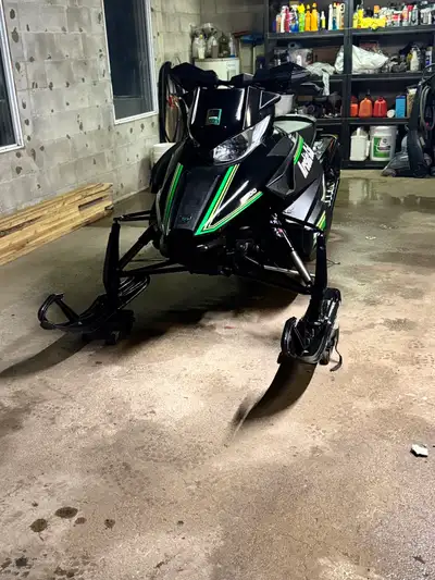 Clean Arctic Cat snowmobile. Selling my 2012 F 1100 non-turbo. Sled has studded track, like new. Com...
