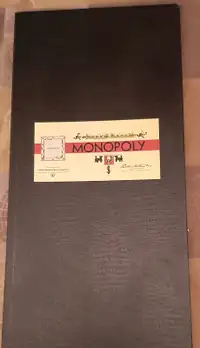 Tableau Remplacement Monopoly 1951 Très Propre VF