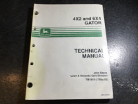 John Deere 4x2 & 6x4 Gator Utility Vehicle Repair Manual TM1518