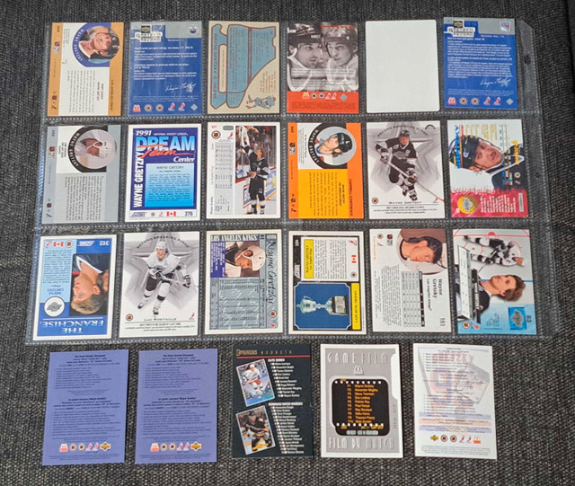 Wayne Gretzky hockey cards  in Arts & Collectibles in Oshawa / Durham Region - Image 2
