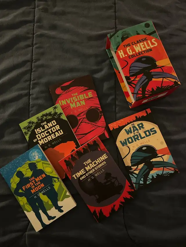The Classic H.G. Wells Book Collection in Fiction in Ottawa - Image 2