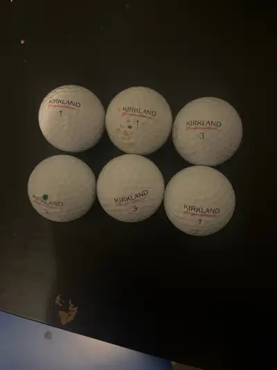 Kirkland signature golf Balls x 6, View more