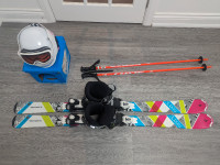 Like new ski set for kid (boots 23.5)