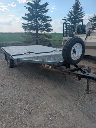 Classic 03 Trailtech trailer holds 2 quads or sleds, slide in ramp. Recent axle ,springs, u-bolts an...