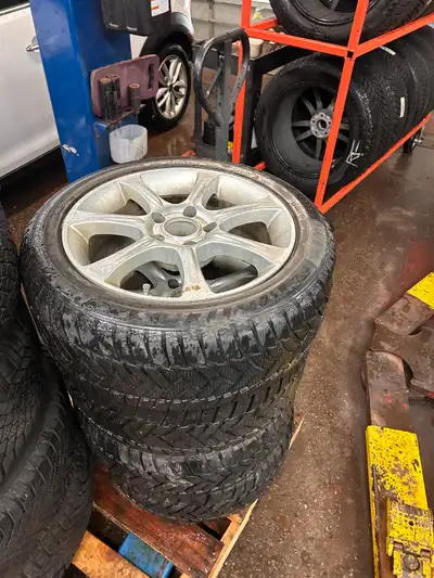 PRICE IS PER TIRE. Winter tires on alloy wheel in good condition. They are RUN FLAT TIRES. These are...
