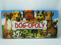 Dog-opoly 2004 Monopoly Board Game Late for the Sky Complete