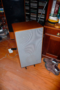 Braun L-810 Speakers. Rubber surrounds! See specs and pix!